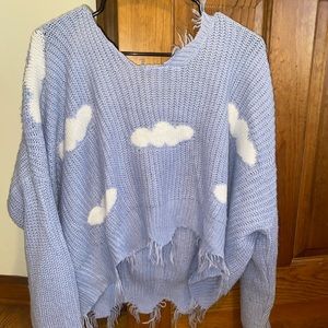 🚨trendy cropped sweater 🚨